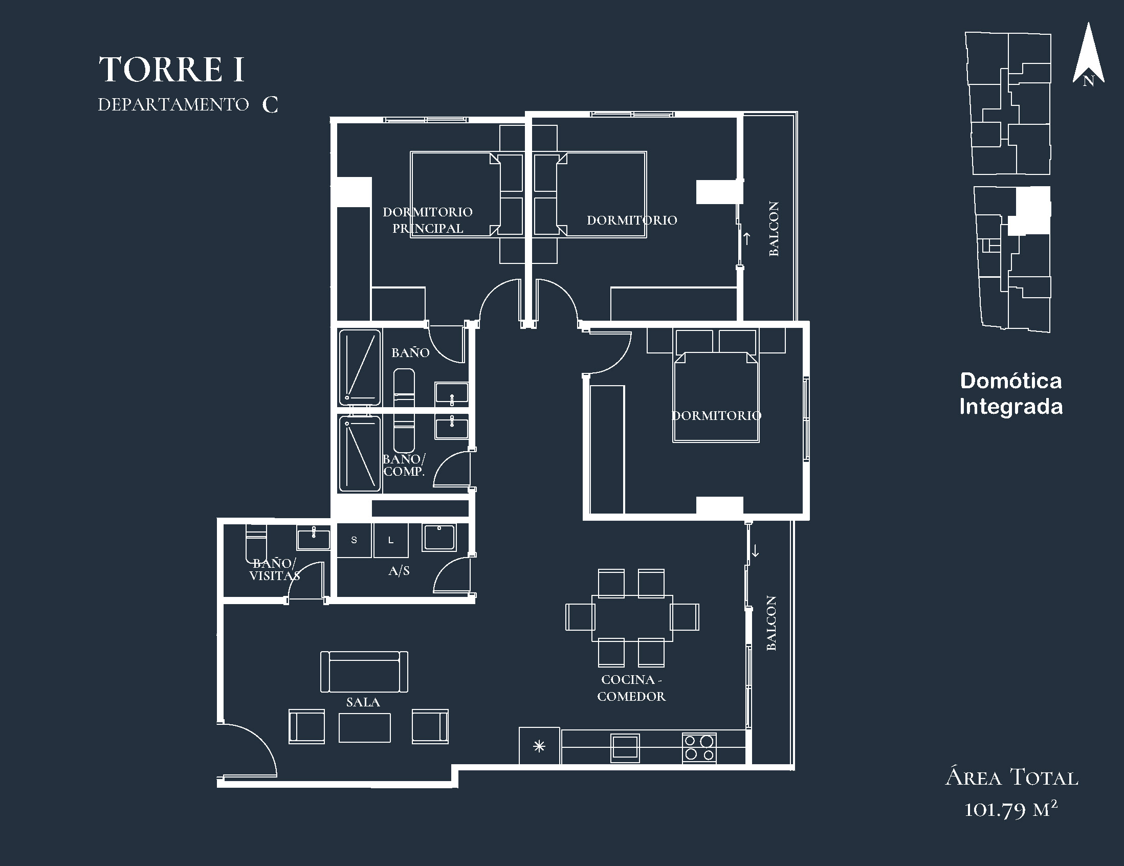 Home Plano C - Torre I