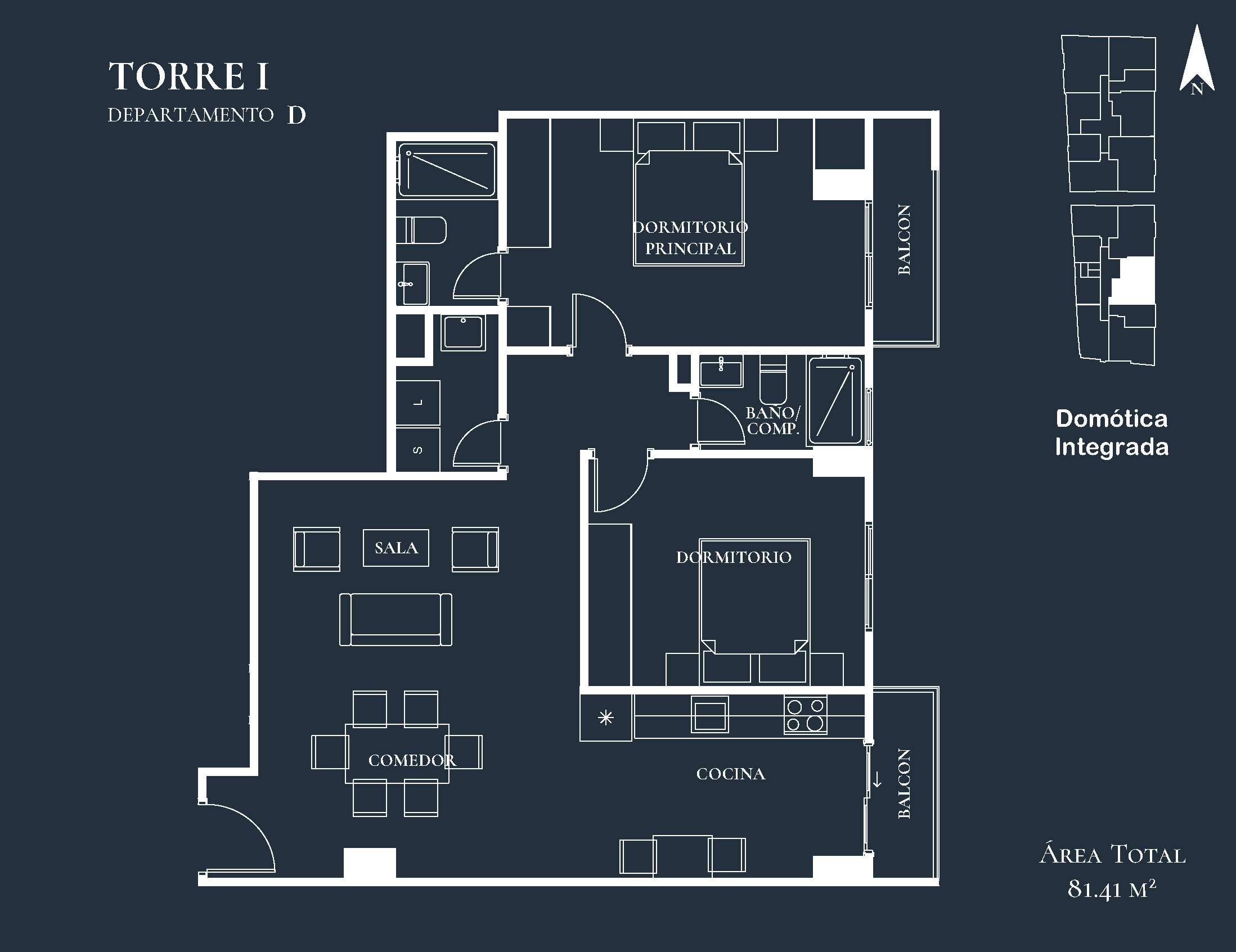 Home Plano D - Torre I