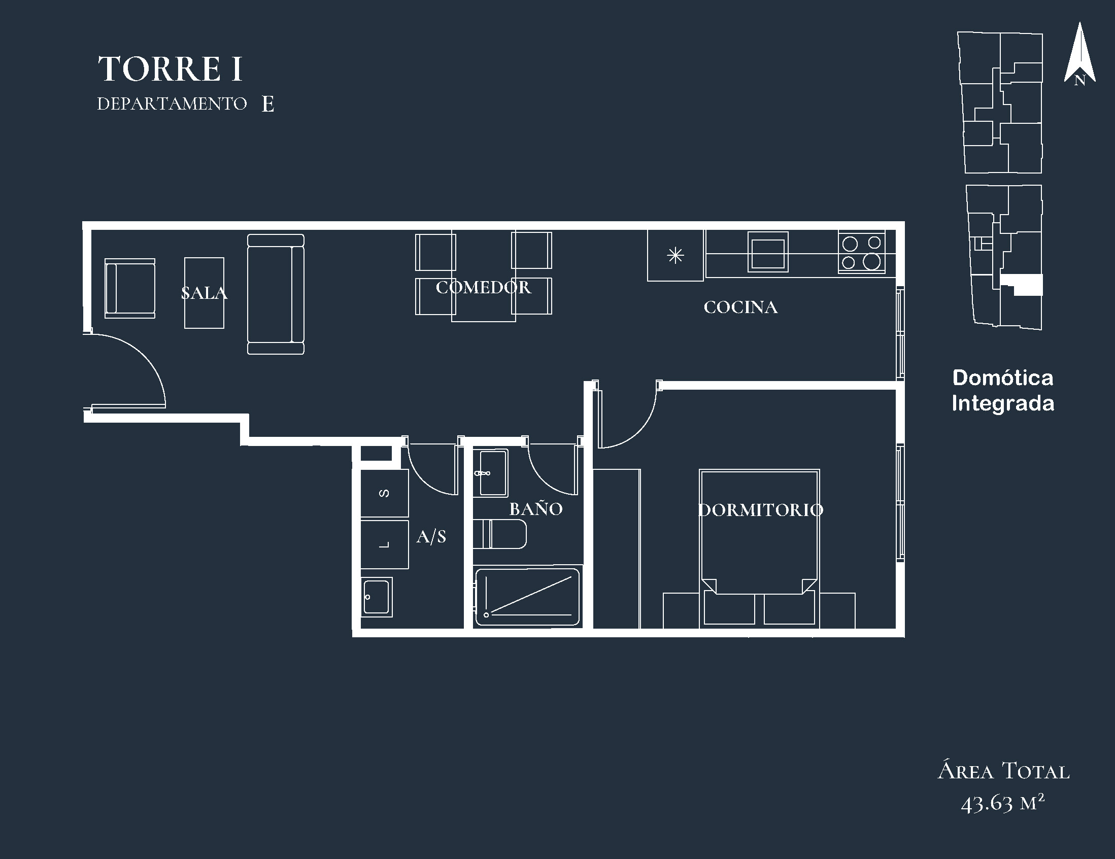 Home Plano E - Torre I
