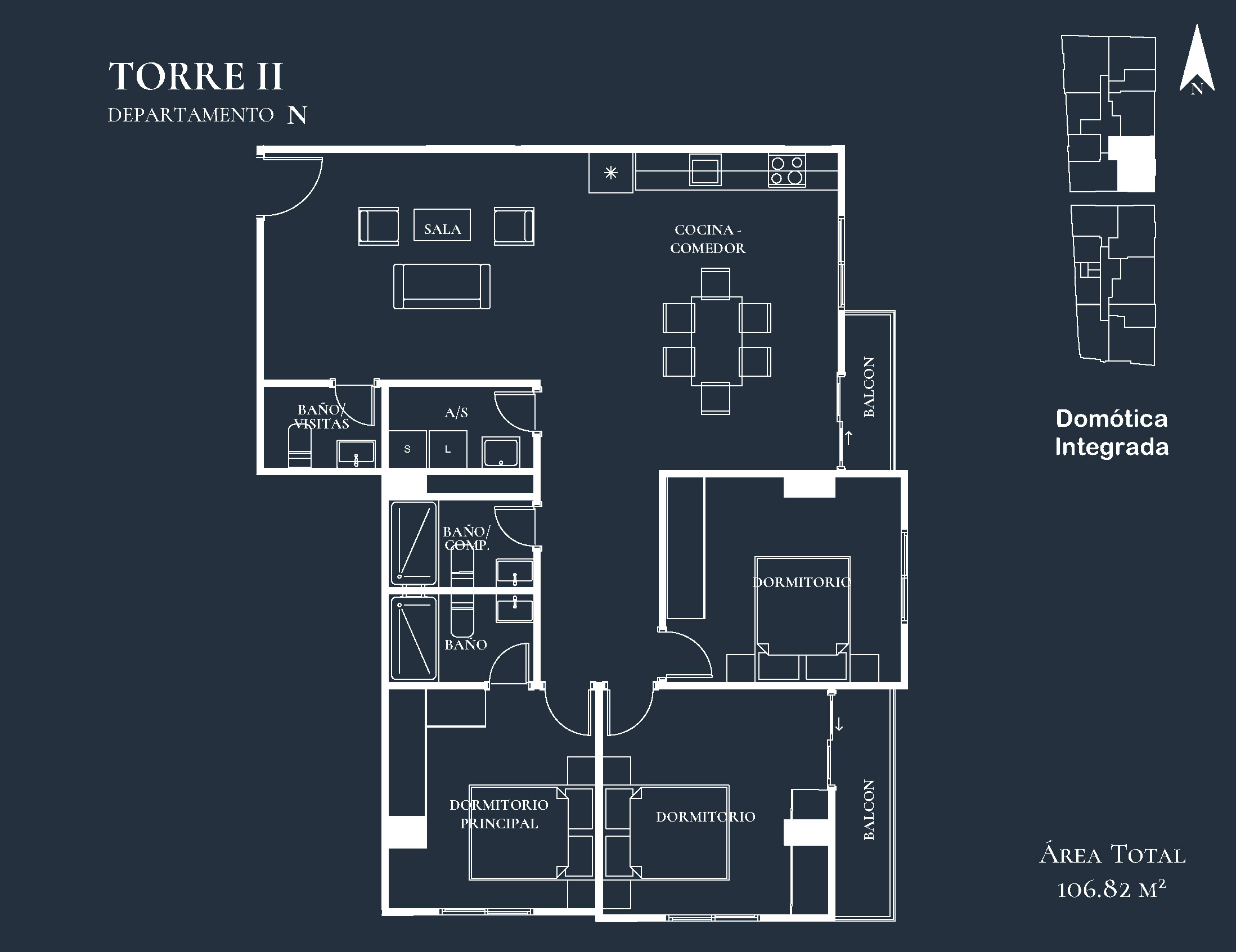 Home Plano N - Torre II