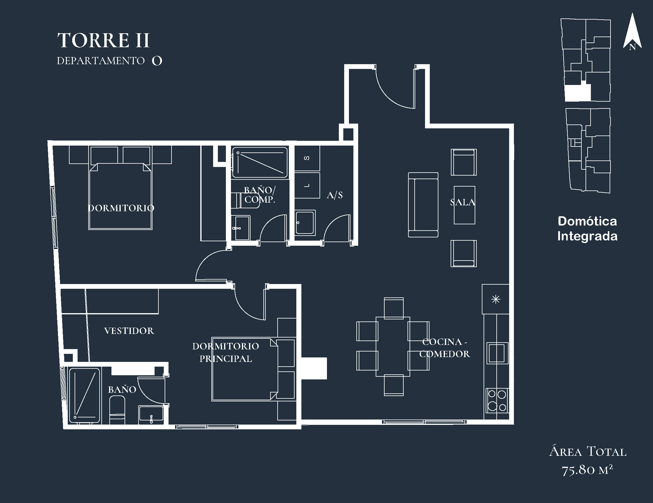 Home Plano O - Torre II